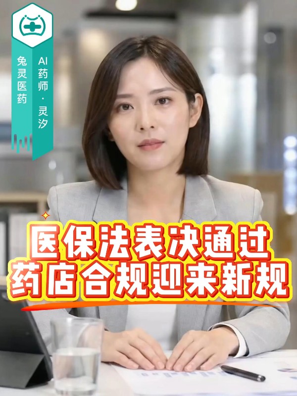 医保法表决通过，药店合规迎来新规